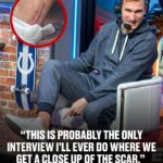 Pat McAfee Instagram - Kirk Cousins showed his Achilles surgery scar to the @patmcafeeshow crew 👀