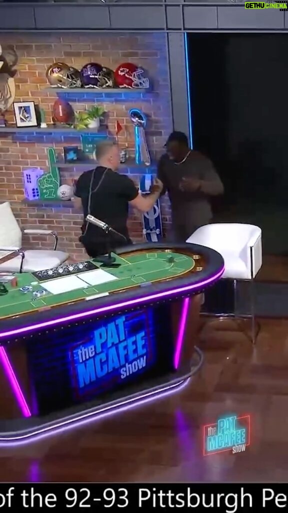 Pat McAfee Instagram - HERE WE GO SHANNON SHARPE