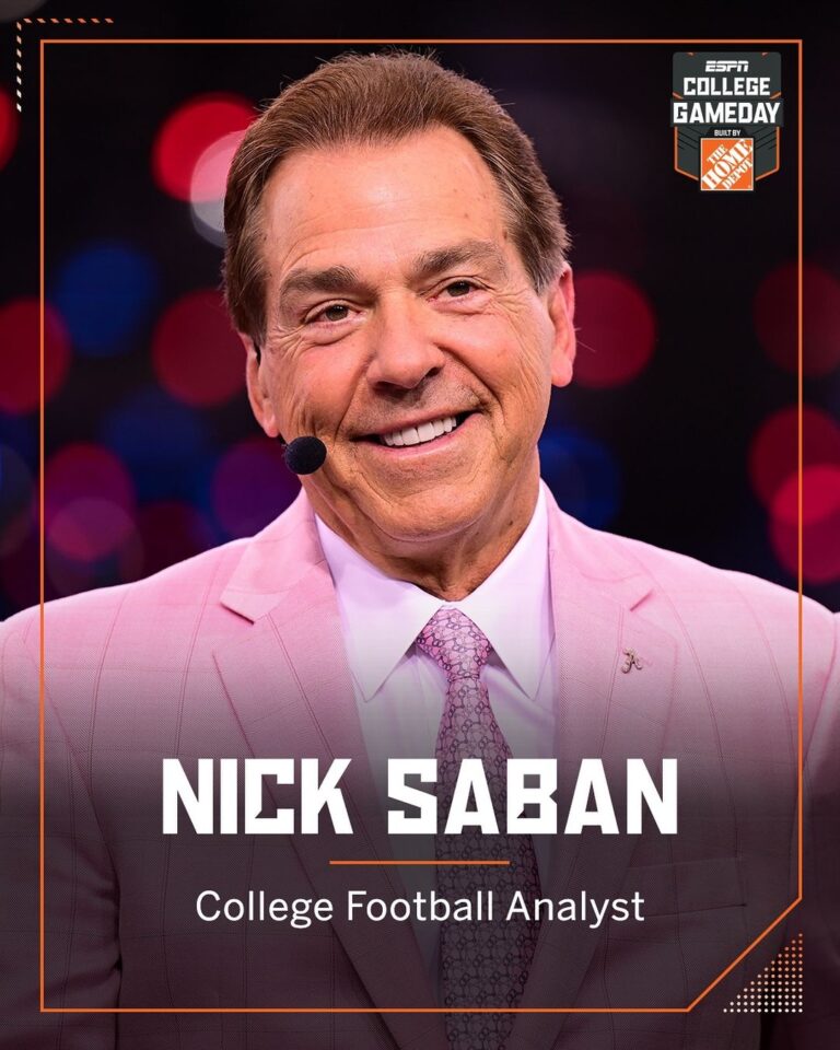 Pat McAfee Instagram - Welcome to the team, Coach 👏 Nick Saban will join us weekly alongside @recedavis, Coach Corso, @kirkherbstreit, @desmondhoward and @patmcafeeshow!
