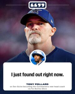 Pat McAfee Instagram - Tony Pollard says he has been more present and hasn’t been on social media much after the football season. (🎥 @patmcafeeshow)