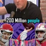 Pat McAfee Instagram - Roger Goodell is expecting 200 MILLION people in America to watch Super Bowl LVIII
