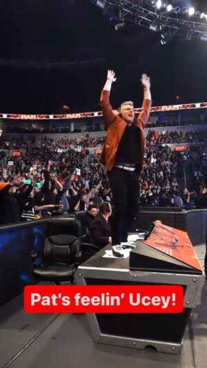 Pat McAfee Instagram - WE’RE ALL FEELIN’ UCEY! 🙌😂🙌😂 #WWERaw