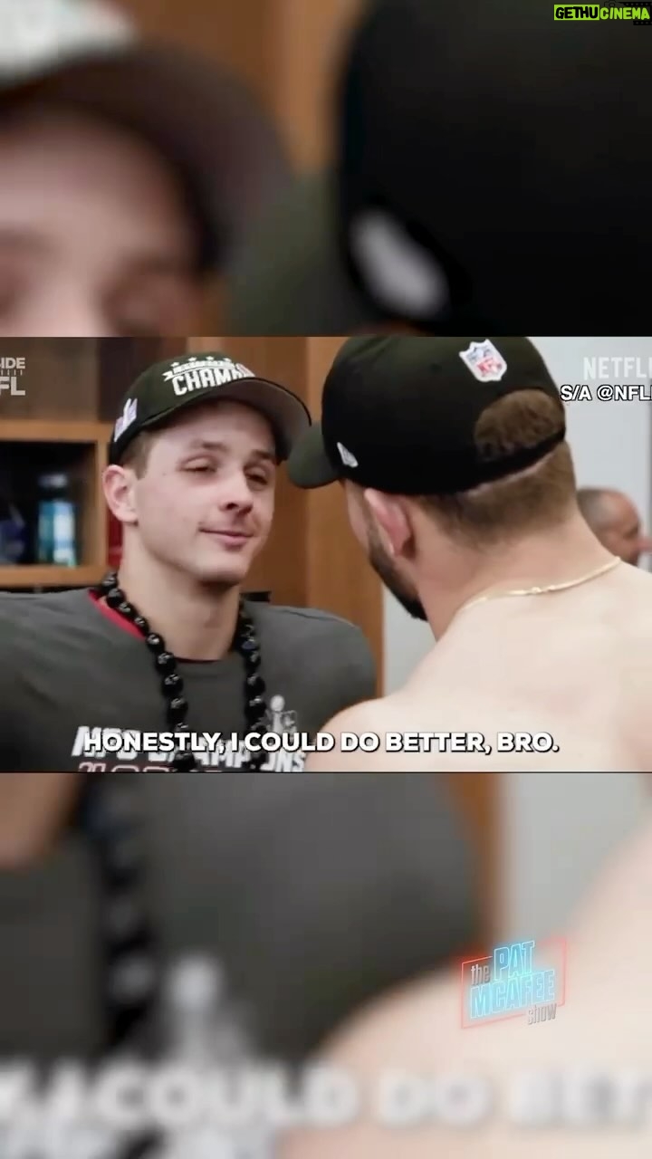 Pat McAfee Instagram - What a moment between Brock Purdy and Nick Bosa 😂😂