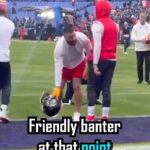 Pat McAfee Instagram - Travis Kelce moved Justin Tucker’s stuff as politely as he could 😂😂