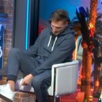 Pat McAfee Instagram – Kirk Cousins showed his Achilles surgery scar to the @patmcafeeshow crew 👀