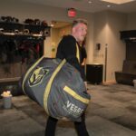Pat McAfee Instagram - Nothing like a visit from @patmcafeeshow after a big W 😎 #HockeyIsAwesome T-Mobile Arena