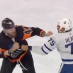 Pat McAfee Instagram – REAVES AND DESLAURIERS 🥊🥊

#HockeyIsAwesome

🎥: @nhl