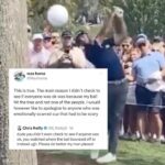 Pat McAfee Instagram - Max Homa SMOKED A TREE The person recording this is DIRECTLY in front of him
