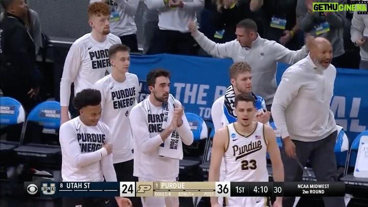Pat McAfee Instagram - 🗣🗣 Boilermakers goin bananas 🎥 Twitter: MarchMadnessMBB