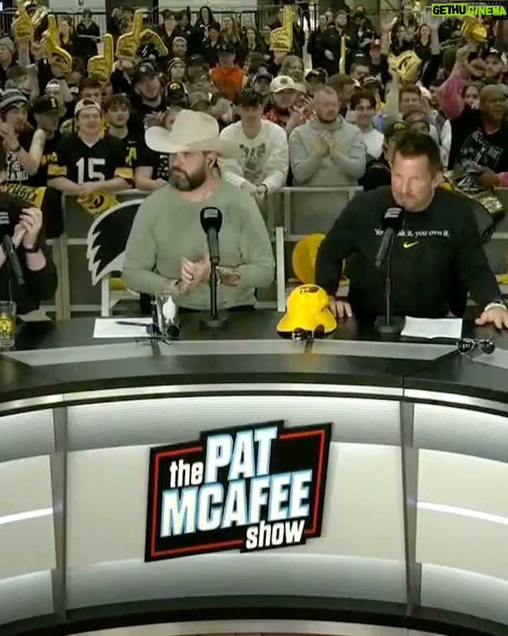 Pat McAfee Instagram - Pat McAfee is calling for Iowa professors to cancel class 🗣️ ( 🎥 @patmcafeeshow)