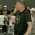 Pat McAfee Instagram - Lisa Bluder gave Caitlin Clark her flowers 💐 ( 🎥 @patmcafeeshow)