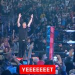 Pat McAfee Instagram - @patmcafeeshow was having the time of his life during @uceyjucey’s entrance 💀