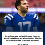 Pat McAfee Instagram - Joe Flacco had to be patient before signing with the Colts. (via @patmcafeeshow)