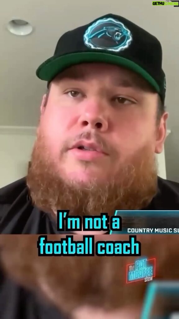 Pat McAfee Instagram - “I’m a great musician but I’m not a football coach” ~ @lukecombs 😂😂😂