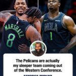 Pat McAfee Instagram - Perk says this Pelicans team doesn’t get talked about enough ✍️ (via @patmcafeeshow)