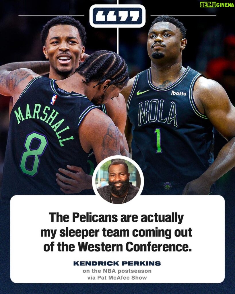 Pat McAfee Instagram - Perk says this Pelicans team doesn’t get talked about enough ✍ (via @patmcafeeshow)