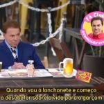 Patrícia Abravanel Instagram - E vc aí chorando por causa de uma espinha 😜😂😂😂 Amo a leveza e o senso de humor dele ❤️ Via @familiaabravanelsilvio