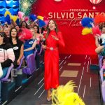 Patrícia Abravanel Instagram - Ho Ho Ho 🎅🎄 Nós estamos no ar com o Especial de Natal do #ProgramaSilvioSantos ❤️ 📸 @gabrielcardosofoto SBT - Sistema Brasileiro De Televisão