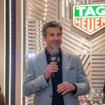 Patrick Dempsey Instagram - Great to be amongst friends and familiar faces at the newly designed @tagheuer London, Oxford Street boutique. Styled by @warrenalfiebaker @brunellocucinelli_brand @andrea.zmb Grooming by @petransellge