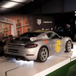 Patrick Dempsey Instagram - Race ready and revealed at Rennsport Reunion, this is the @tagheuer x Porsche – Legends of Panamericana. Inspired by the iconic 550 Coupé, the 718 Cayman GT4 RS Carrera Panamericana Special has been built in collaboration with Porsche Latin America and flaunts an integrated TAG Heuer stopwatch module — a bespoke design element crafted specially for this model. Next? Watch out Mexico! It’s heading south to take part in La Carrera Panamericana this October. 718 Cayman GT4 RS: Fuel consumption combined: 13.2 |/ 100 km; CO2 emissions combined: 299 g/km (WLTP) I https://porsche.click/DAT-Leitfaden I Status: 09/2023