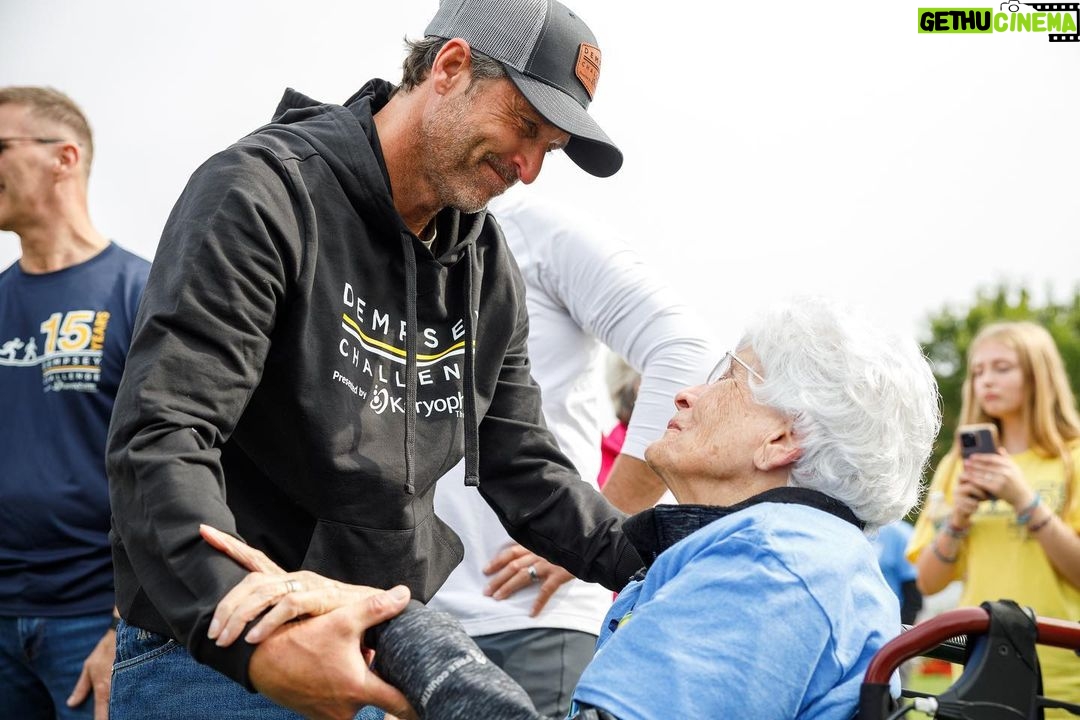 Patrick Dempsey Instagram - Many thanks to all who attended the 2023 Dempsey Challenge, presented by Karyopharm Therapeutics. I am overwhelmed with gratitude for the thousands of people who have been a part of the Dempsey Challenge community for the past 15 years. Thanks to you and your continued support, from all around the world, those impacted by cancer have access to no-cost support every step of their journey. I am beyond grateful for you all. Images: @will_zimm_ @dempsey_center #dempseychallenge