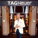 Patrick Dempsey Instagram - Always a pleasure to visit a new @tagheuer boutique. Had a wonderful time in Munich Germany. @porsche Styled by @warrenalfiebaker @brunellocucinelli_brand Tag Heuer