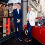 Patrick Dempsey Instagram - Always a pleasure to visit a new @tagheuer boutique. Had a wonderful time in Munich Germany. @porsche Styled by @warrenalfiebaker @brunellocucinelli_brand Tag Heuer