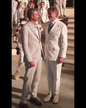 Patrick Dempsey Instagram - A memorable and special evening celebrating the great @brunellocucinelli_brand  A night I will never forget.  Happy 70th @brunellocucinelli  #brunello70 

Styled by @warrenalfiebaker