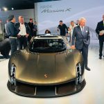 Patrick Dempsey Instagram - A great evening spent with my @porsche friends at the 75th anniversary event at the Porsche museum in Germany. In this photo is the very first porsche! #porschemuseumstuttgart #porsche75 #porsche75years Porsche Museum Stuttgart