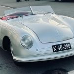 Patrick Dempsey Instagram - A great evening spent with my @porsche friends at the 75th anniversary event at the Porsche museum in Germany. In this photo is the very first porsche! #porschemuseumstuttgart #porsche75 #porsche75years Porsche Museum Stuttgart