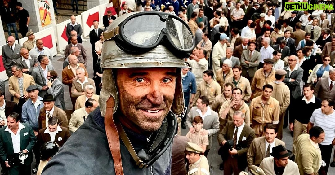 Patrick Dempsey Instagram - Behind the scenes @ferrarithemovie in theaters tomorrow Christmas Day! 📸 Roberto Deangelis