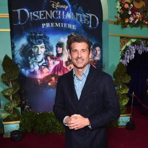 Patrick Dempsey Instagram - Today, #Disenchanted, an Original movie, is streaming on @DisneyPlus #disneyplus 

Styled by @warrenalfiebaker  Suit by @brunellocucinelli_brand Grooming by @jennychohair @jilliandempsey using Roadie, Eye Mask, Gold Bar, Mixturizer, and Spot Stick in 08.