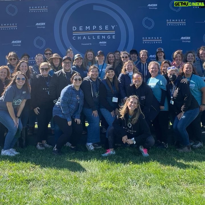 Patrick Dempsey Instagram - As the 2022 Global Dempsey Challenge presented by @amgenbiotech comes to an end, I find myself completely humbled by the amount of support- globally and locally. Thank you to our sponsors, staff, volunteers and you! Nobody beats cancer alone. It takes a team. We are proud to you have you on our team. I truly thank you all @polandspringwtr @iamspecialized