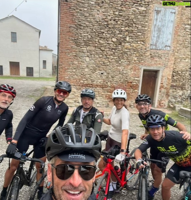 Patrick Dempsey Instagram - My first time participating in the Global Dempsey Challenge in beautiful Modena, Italy! The gratitude I feel for this town, this team and those supporting this cause is immeasurable. Thank you. @casamarialuigia @amgenbiotech @labottegacasinalbo @laratgilmore @studioprogettoverde @closer_modena @dempsey_center