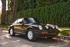 Patrick Dempsey Instagram - I have loved my time with this car, but its time to pass it on to it’s next caretaker.

For Sale. - Pls DM @workshop5001 - serious inquires only. 

This 1982 Porsche 911 SC Safari 3.6 started life as a Mocha Brown 911 SC but has undergone a full transformation into a vintage rally inspired tourer. The engine and transmission have been converted to a 993 Varioram 3.6 (approx 280+hp) and a 5-speed G50 transaxle. Suspension is currently long-travel safari spec. 

The interior is custom trimmed brown leather over German square-weave carpet and the radio, heat, and sunroof remain intact. Bumpers are lightweight fiberglass SC RS style and the vintage rally look is completed with classic style Hella pod lights. This no-excuses 911 is currently available through LA Workshop 5001 (@workshop5001). .