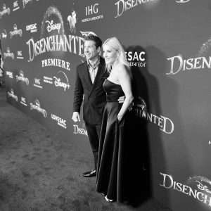 Patrick Dempsey Instagram - Today, #Disenchanted, an Original movie, is streaming on @DisneyPlus #disneyplus 

Styled by @warrenalfiebaker  Suit by @brunellocucinelli_brand Grooming by @jennychohair @jilliandempsey using Roadie, Eye Mask, Gold Bar, Mixturizer, and Spot Stick in 08.