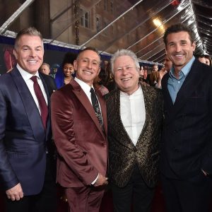 Patrick Dempsey Instagram - Today, #Disenchanted, an Original movie, is streaming on @DisneyPlus #disneyplus 

Styled by @warrenalfiebaker  Suit by @brunellocucinelli_brand Grooming by @jennychohair @jilliandempsey using Roadie, Eye Mask, Gold Bar, Mixturizer, and Spot Stick in 08.