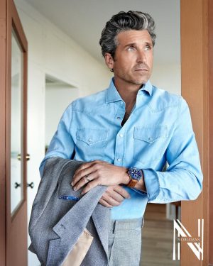 Patrick Dempsey Instagram - Thank you @nobleman  Photography: @ericmichaelroy  Styling: @warrenalfiebaker  Grooming: @jilliandempsey  Art Direction: @ocdoug  Interview: @e.ungaro  Managing Editor: @oclydia  Executive Editor: @karastud