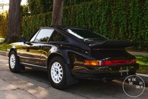 Patrick Dempsey Instagram - I have loved my time with this car, but its time to pass it on to it’s next caretaker.

For Sale. - Pls DM @workshop5001 - serious inquires only. 

This 1982 Porsche 911 SC Safari 3.6 started life as a Mocha Brown 911 SC but has undergone a full transformation into a vintage rally inspired tourer. The engine and transmission have been converted to a 993 Varioram 3.6 (approx 280+hp) and a 5-speed G50 transaxle. Suspension is currently long-travel safari spec. 

The interior is custom trimmed brown leather over German square-weave carpet and the radio, heat, and sunroof remain intact. Bumpers are lightweight fiberglass SC RS style and the vintage rally look is completed with classic style Hella pod lights. This no-excuses 911 is currently available through LA Workshop 5001 (@workshop5001). .