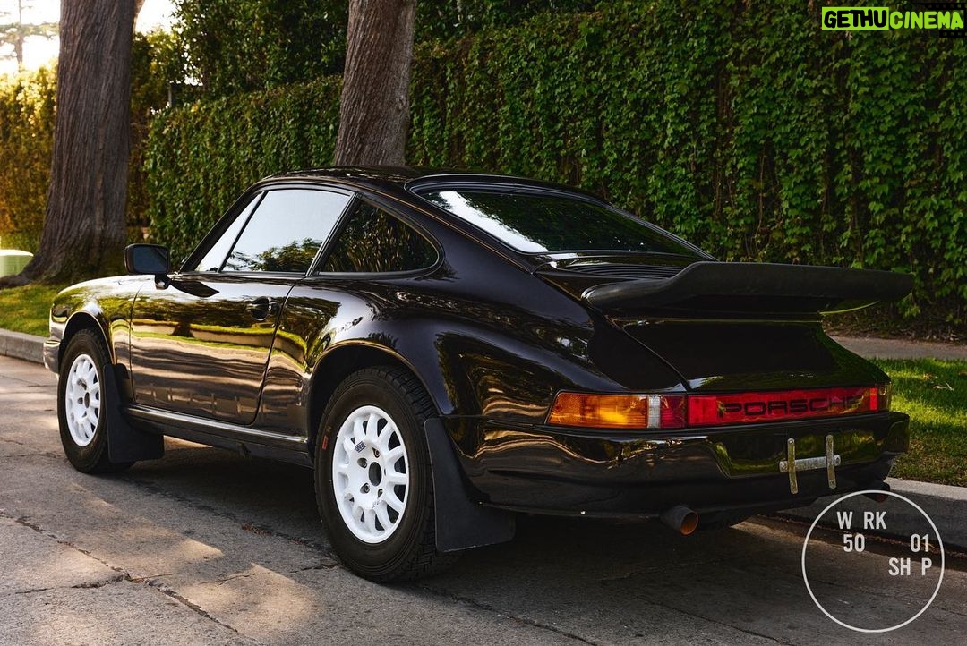Patrick Dempsey - 210.9K Likes - I have loved my time with this car, but its time to pass it on to it’s next caretaker.
For Sale. - Pls DM @workshop5001 - serious inquires only.
This 1982 Porsche 911 SC Safari 3.6 started life as a Mocha Brown 911 SC but has undergone a full transformation into a vintage rally inspired tourer. The engine and transmission have been converted to a 993 Varioram 3.6 (approx 280+hp) and a 5-speed G50 transaxle. Suspension is currently long-travel safari spec.
The interior is custom trimmed brown leather over German square-weave carpet and the radio, heat, and sunroof remain intact. Bumpers are lightweight fiberglass SC RS style and the vintage rally look is completed with classic style Hella pod lights. This no-excuses 911 is currently available through LA Workshop 5001 (@workshop5001). .