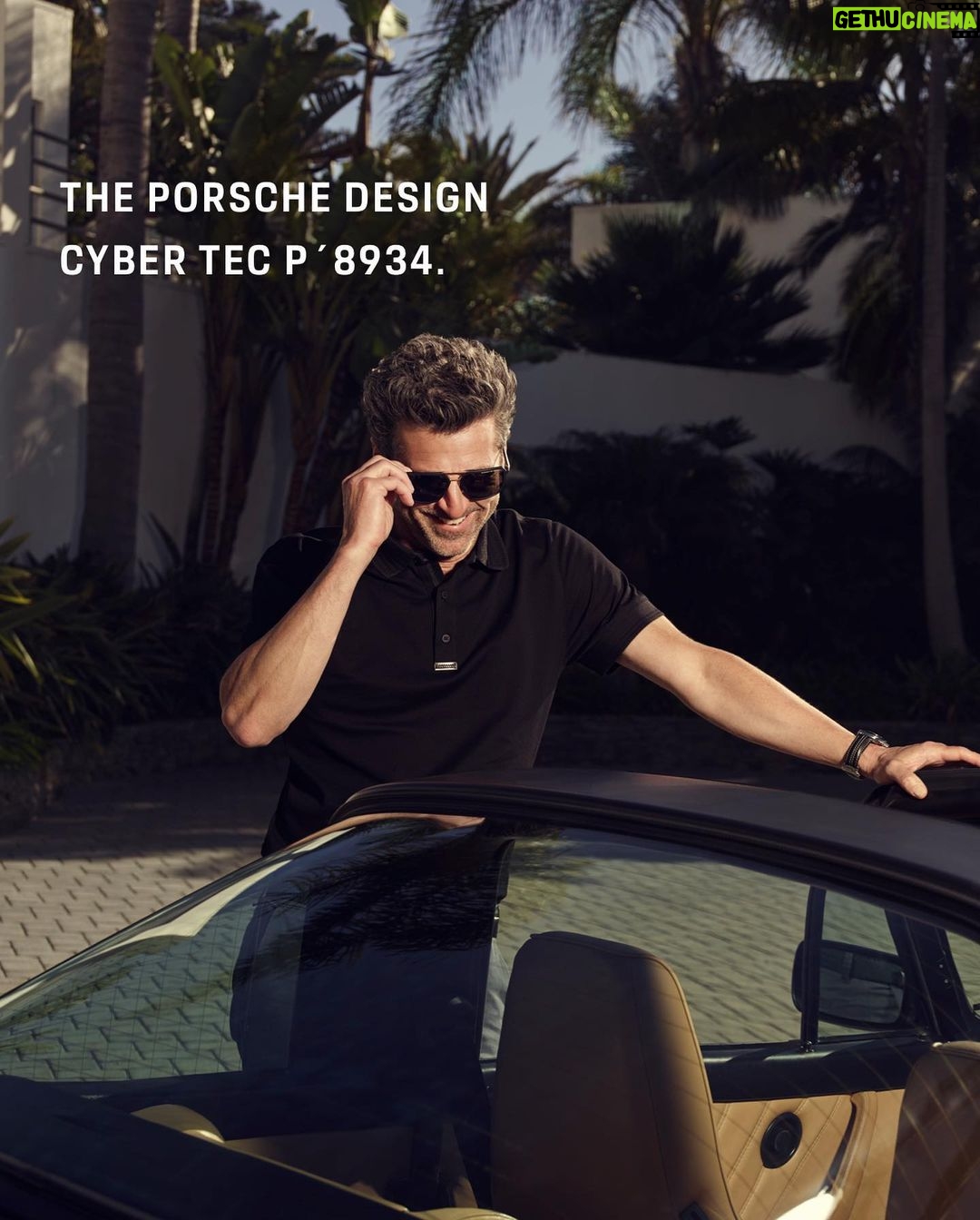 Patrick Dempsey Instagram - When it comes to adventures in the sun, the new Porsche Design Cyber Tec Series eyewear models are your perfect companion. The eyewear draws direct inspiration from the iconic Porsche 911, with the temple ends modeled after the rear lights of this automotive legend. The construction follows a dynamic, three-dimensional structure, underlining the automotive design approach followed. What’s more, the striking interplay of stainless steel and high- performance RXP® add to the futuristic appeal of the Cyber Tec Series. Get your pair via the link in our story. #ItsAboutTime #50YPorscheDesign #CyberTec #P8934 #P8732 #Eyewear #PatrickDempsey
