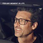 Patrick Dempsey Instagram - When it comes to adventures in the sun, the new Porsche Design Cyber Tec Series eyewear models are your perfect companion. The eyewear draws direct inspiration from the iconic Porsche 911, with the temple ends modeled after the rear lights of this automotive legend. The construction follows a dynamic, three-dimensional structure, underlining the automotive design approach followed. What’s more, the striking interplay of stainless steel and high- performance RXP® add to the futuristic appeal of the Cyber Tec Series. Get your pair via the link in our story. #ItsAboutTime #50YPorscheDesign #CyberTec #P8934 #P8732 #Eyewear #PatrickDempsey