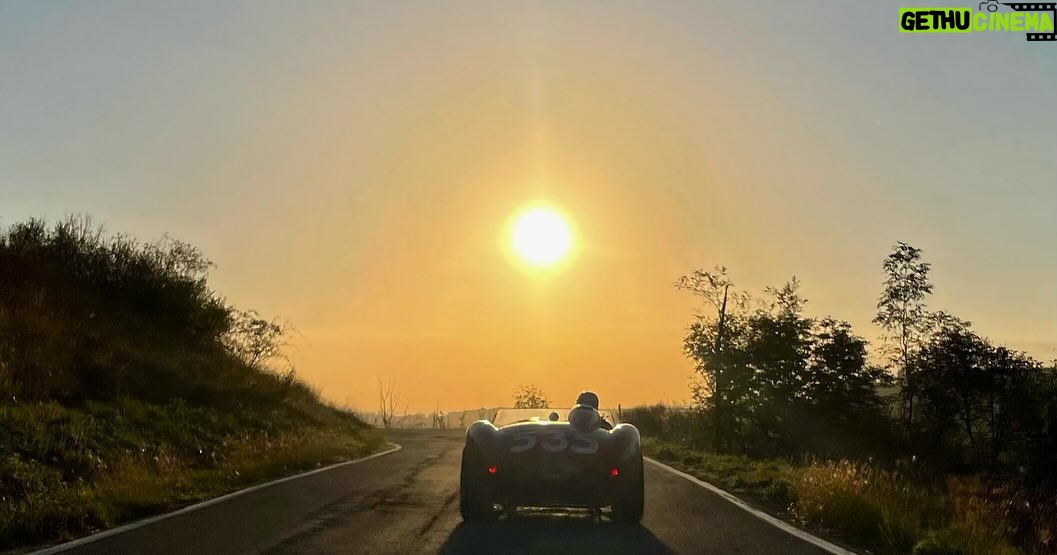 Patrick Dempsey Instagram - Behind the scenes @ferrarithemovie in theaters tomorrow Christmas Day! 📸 Roberto Deangelis