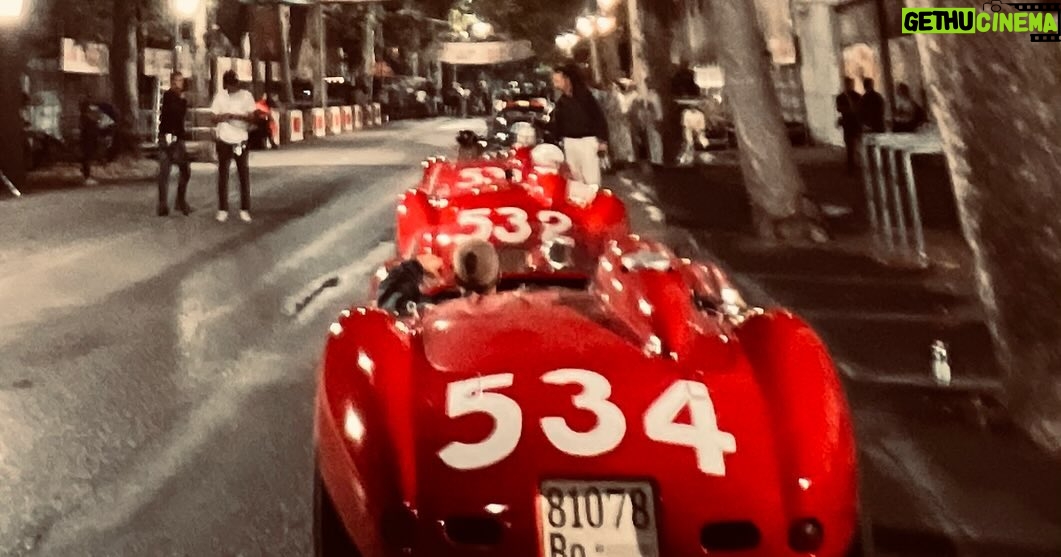 Patrick Dempsey Instagram - Behind the scenes @ferrarithemovie in theaters tomorrow Christmas Day! 📸 Roberto Deangelis