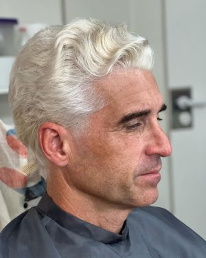 Patrick Dempsey Instagram - The amazing and talented @aldo_signoretti_official did such a great job transforming my hair for @ferrarithemovie in theaters Christmas Day!