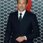 Patrick Dempsey Instagram - UK Premiere @ferrarithemovie #tbt #tbthursday Styled by @warrenalfiebaker @giorgioarmani @louboutinworld Grooming by @jilliandempsey Using -Gold Bar Sculpting Face Tool -Eye Mask -Mixturizer -Spot Stick Comcealer -Roomie and Roadie Pomade JD wearing @ysl @chanelofficial Hair styled by @louisbyrneiciaiw Hair color by @traceycunningham1 Nails by @ashlie_johnson