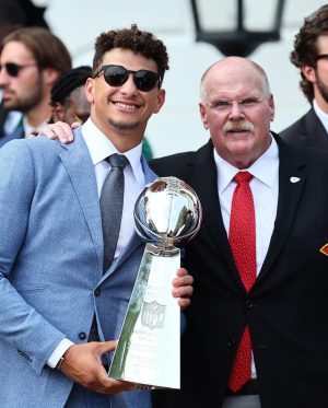 Patrick Mahomes Instagram - White House ☑️
