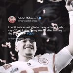 Patrick Mahomes Instagram - SUPER BOWL CHAMPIONS! ⏰