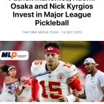 Patrick Mahomes Instagram - Big pickleball guy. @majorleaguepb