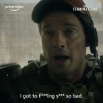 Patrick Schwarzenegger Instagram – Anyone binge Terminal List over the weekend ??? 🇺🇸 

#1 show on Amazon baby!! I’m clenching! I’m clenching !

Congrats @prattprattpratt @jackcarrusa